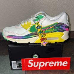 Nike Air Max 90 “Grateful Dead University of Oregon Grateful Ducks”🦆Size 8.5