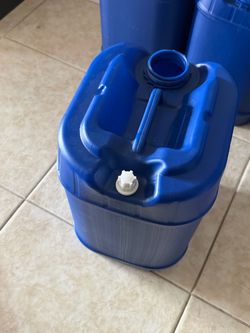 5-Gallon Stackable Water Storage Containers – 24 Available
