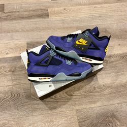 Jordan 4 Retro “Lakers Imperial Purple” Sizes 7Y / 10.5 / 12 IN HAND BRAND NEW