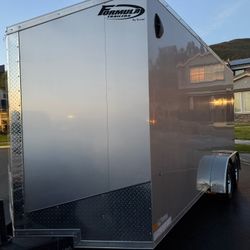 ENCLOSED CARGO,  2024,   7’x16’x7’H