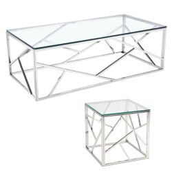 Coffee Table and Side Table Set / Mesa Centro y Mesa Auxiliar