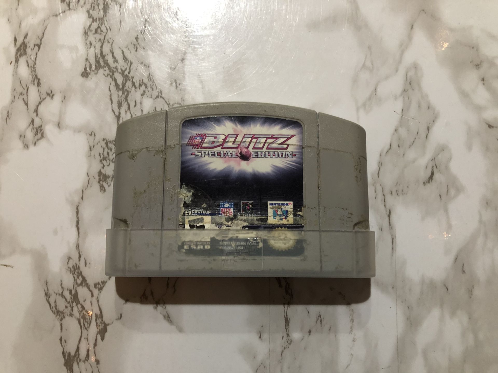 Rare Nintendo 64 N64 Game NFL Blitz Special Edition