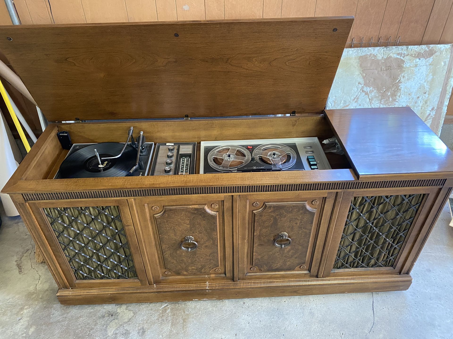 Record player stereo system reel tape from the 50s for sale