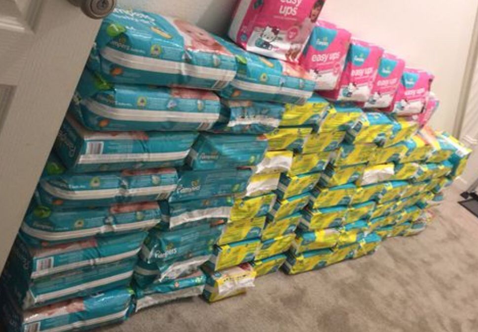 Pampers Diapers Jumbo Pack $6 each