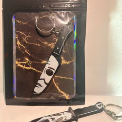 Horror Movie Knife Keychains – Chuky, Ghostface, Jason, Michael Myers (price In Description)