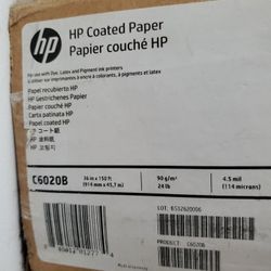 HP 36" Rolls of  Wide Format Printer Paper 