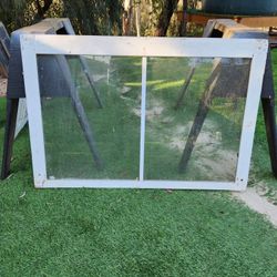 Antique Glass Window 