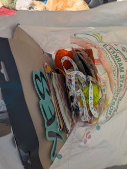 Free bag of birthday decorations