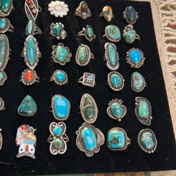 Turquos Rings 