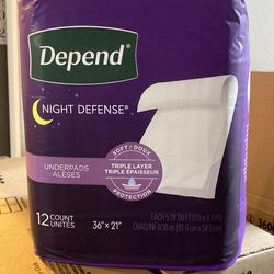 Depends pads