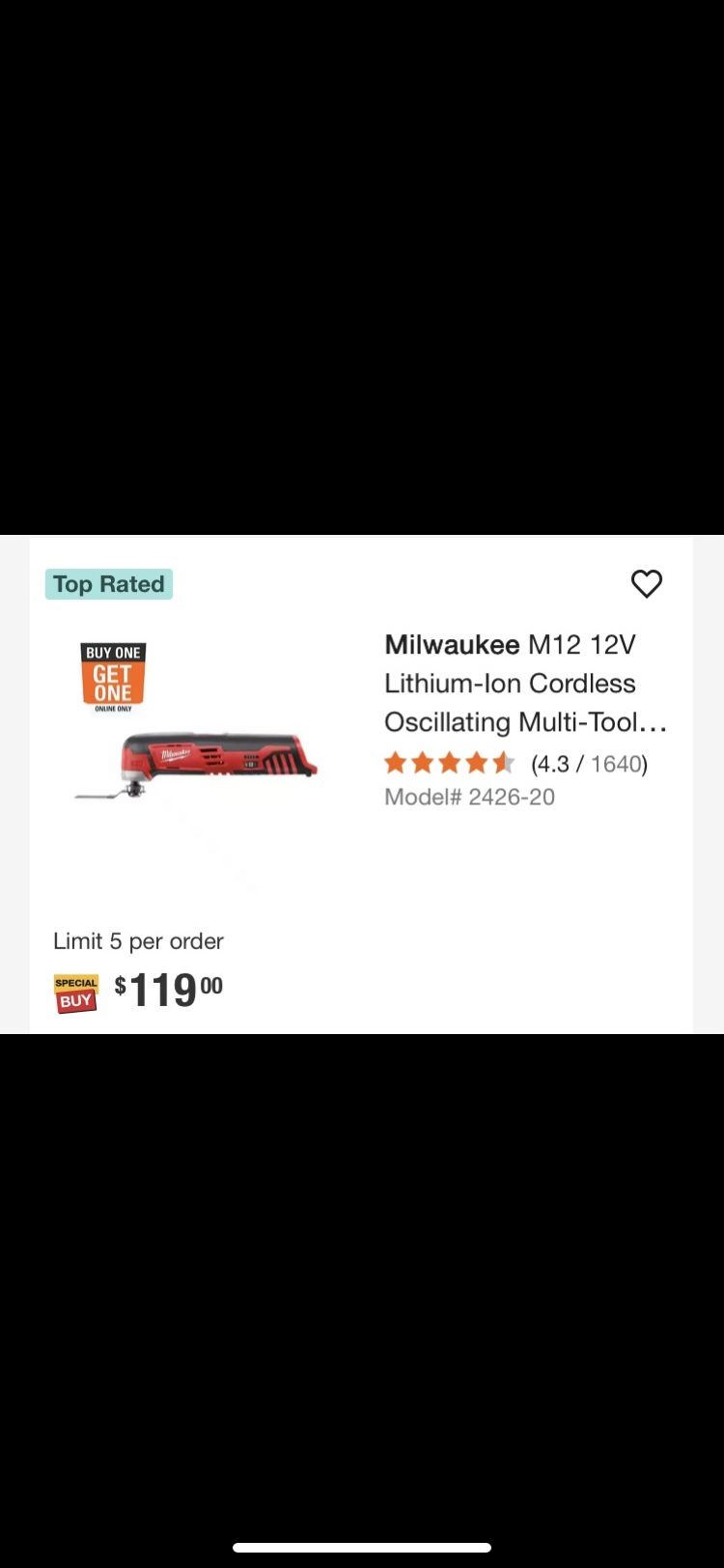 M12 Multi Tool (tool Only)