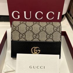 BRAND NEW GG MARMONT BI-COLOR WALLET