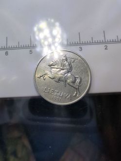 1991 Lietuva 2 centai