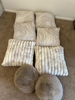 Pillows 22*22 from Bob's Discount Furniture
