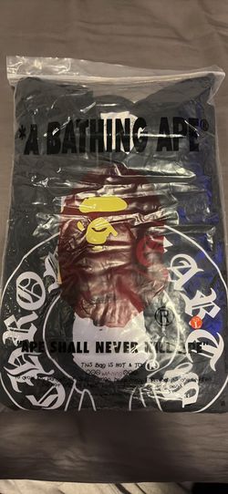 Chrome heart x bape t shirt size large