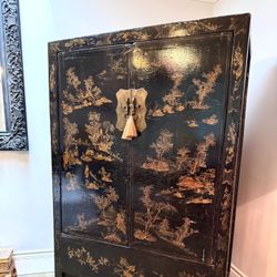 Beautiful Antique Chinese Cabinet -$750