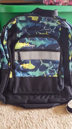 L. L Bean shark backpack