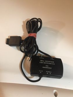 Nintendo 64 rfu adapter