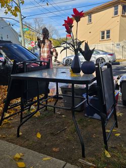Table and chairs
