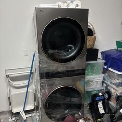 Washer and dryer