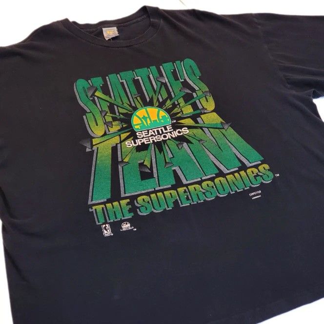 Vintage Seattle Supersonics T-Shirt ππ₯π
