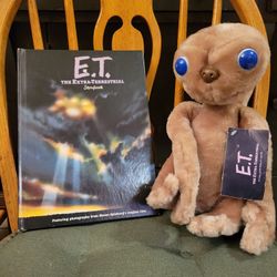 1982 ET Stuffed Animal and Book