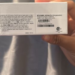 Airpod Pros Second Generation
