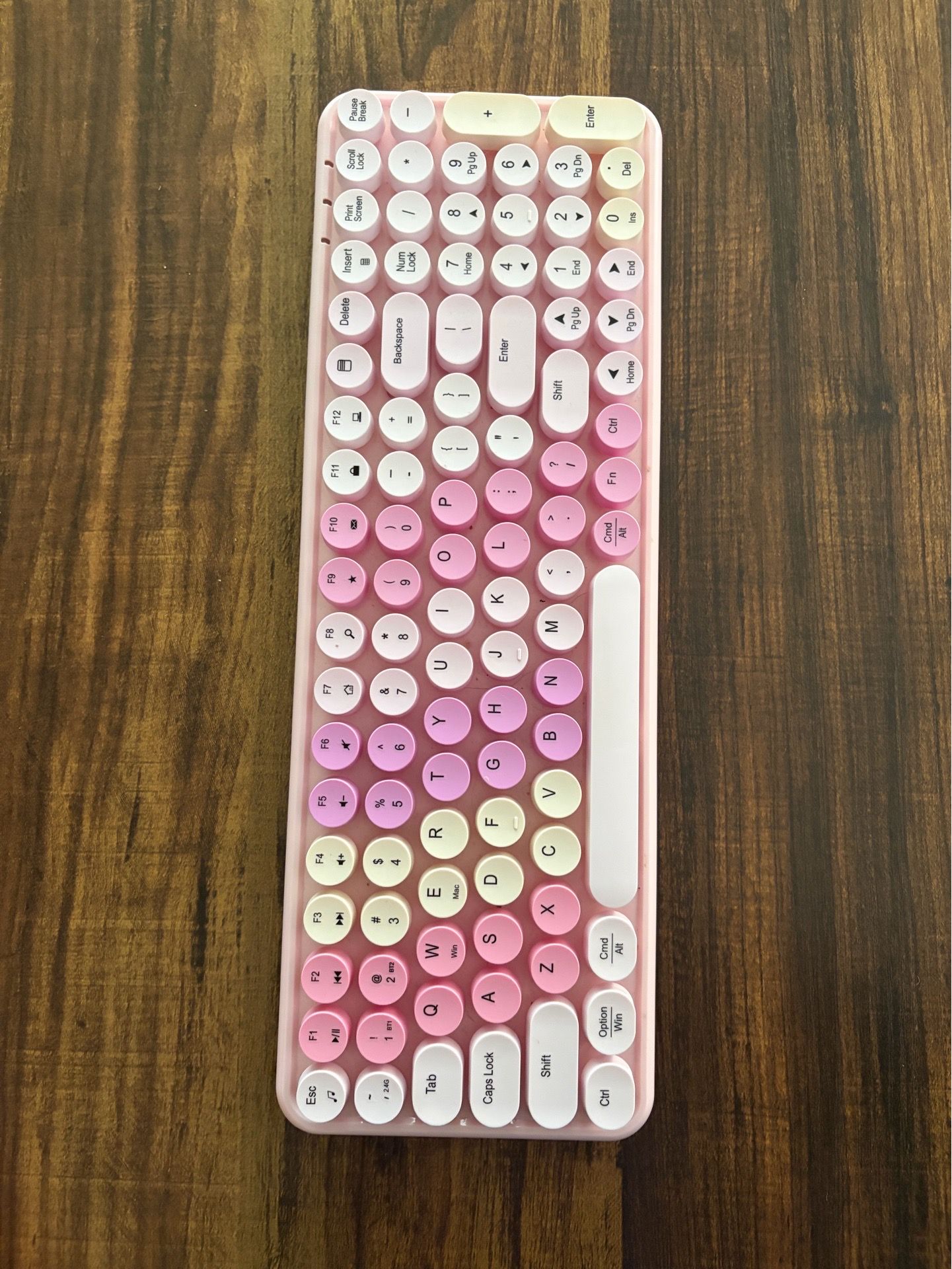Pink keyboard