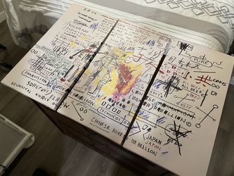 Jean-Michel Basquiat painting