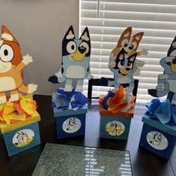Bluey Centerpieces 