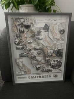 Unique Map Of California