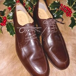 E. Vogel Custom-made Brown Leather Shoes, 14