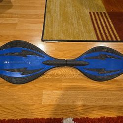 Razor Ripstik Caster Board Blue In Perfect Condition