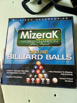 Deluxe Mizerak Billiard Ballz