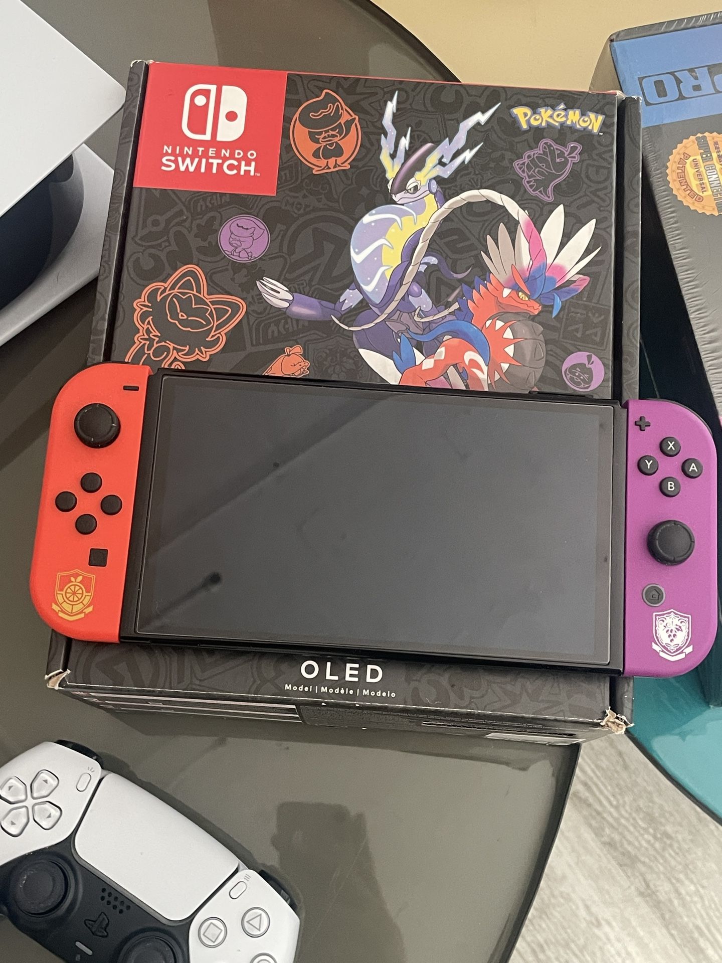 Nintendo Switch OLED Pokemon Scarlet And Violet Edition