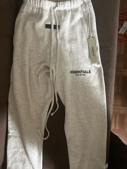 Light oat meal essential sweatpants