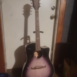 Fender Acoustic Guitar T-Bucket 300 Lilac Burst