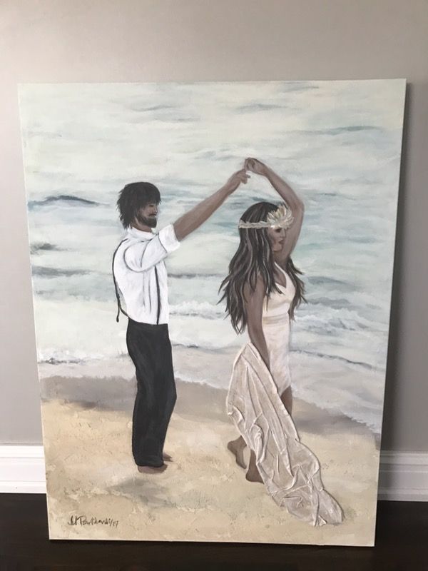 Canvas art size 30"x40"