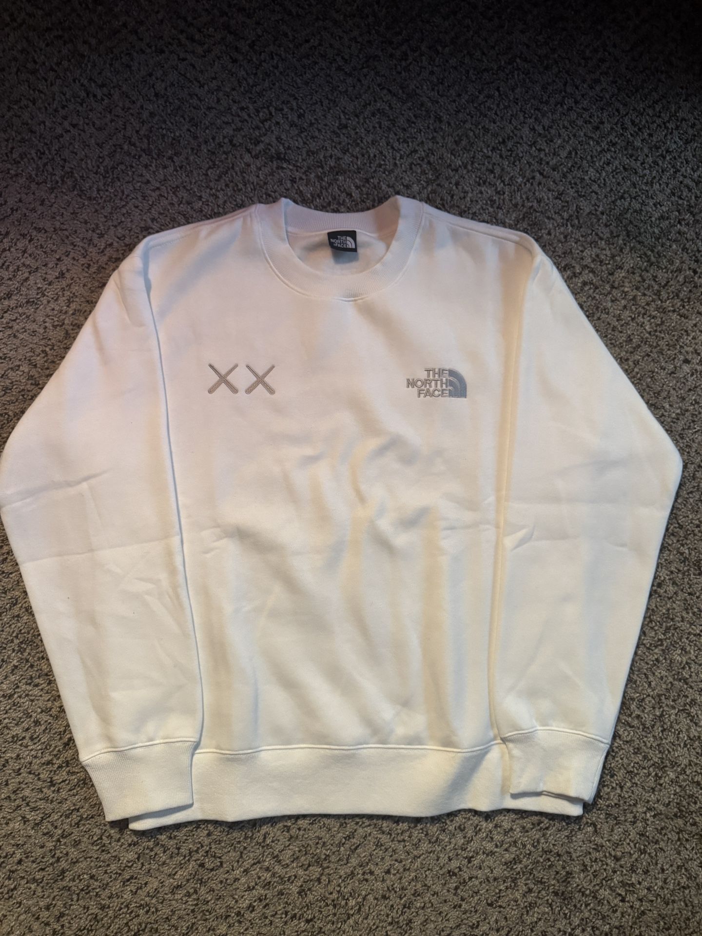 Kaws X North Face Sweatshirt Cardigan