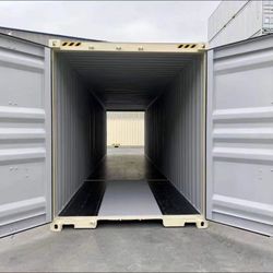 Dallas NEW 40ft High Cube Double Door (40HCDD) — One Trip 