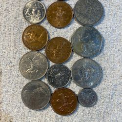 15 Coins Vintage Britain 