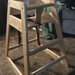Baby Wood Stackable Chair