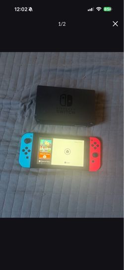Nintendo Switch HAC-001(-01) Handheld Console Read!