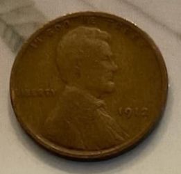 1912 Lincoln Vintage collectible penny