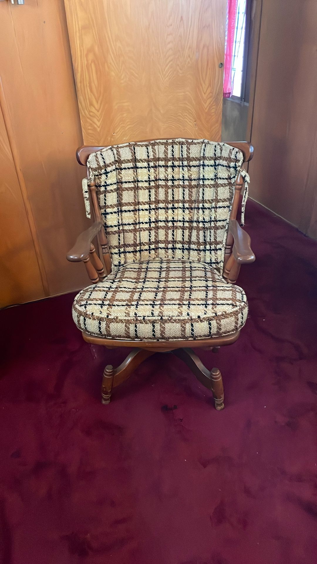 Antique Swivel Rocking Chair
