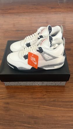 Jordan 4 White Cement Size 12