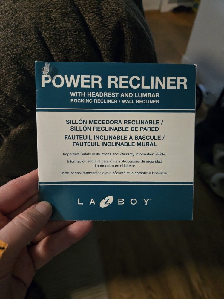 Lazboy Power Rocking Recliner
