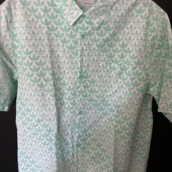 Adidas button up shirt