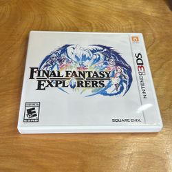 Nintendo 3DS - Final Fantasy Explorers 