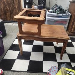 Antique End Table Restored 